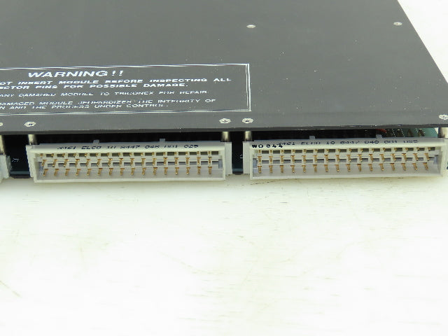 Triconex 7300057-100 2553 Digital Input PLC DI External Terminator 24V 17-32