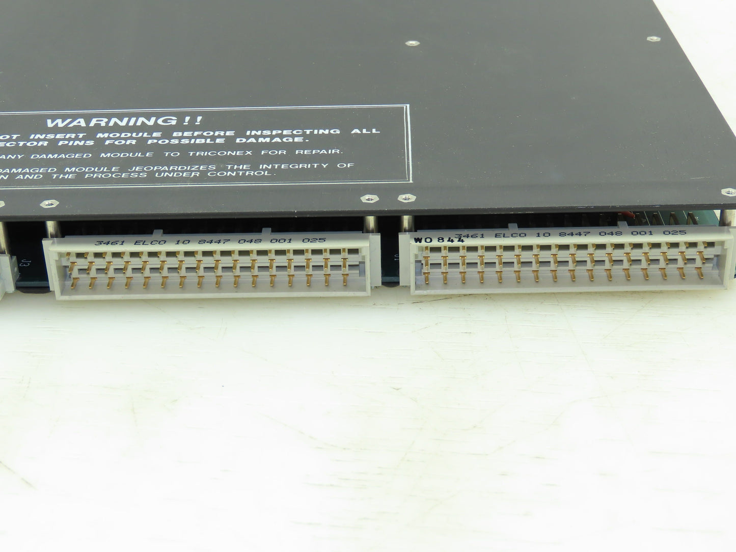 Triconex 7300057-100 2553 Digital Input PLC DI External Terminator 24V 17-32