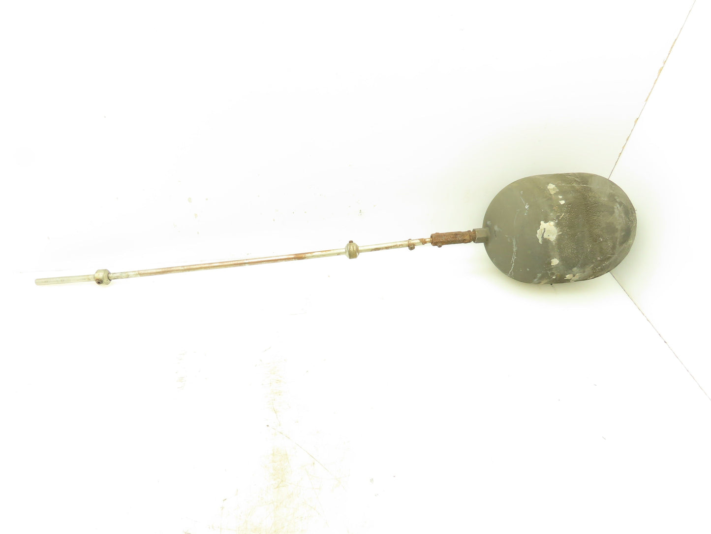6" x 8" Tank Float and Rod Stainless Oblong Float Ball 6" x 8" 1.8Lbs