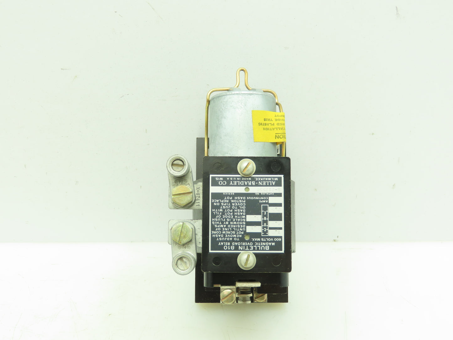Allen Bradley Dashpot Magnetic Overload Relay Series A Fluid 2.5-7.3 A Bulletin