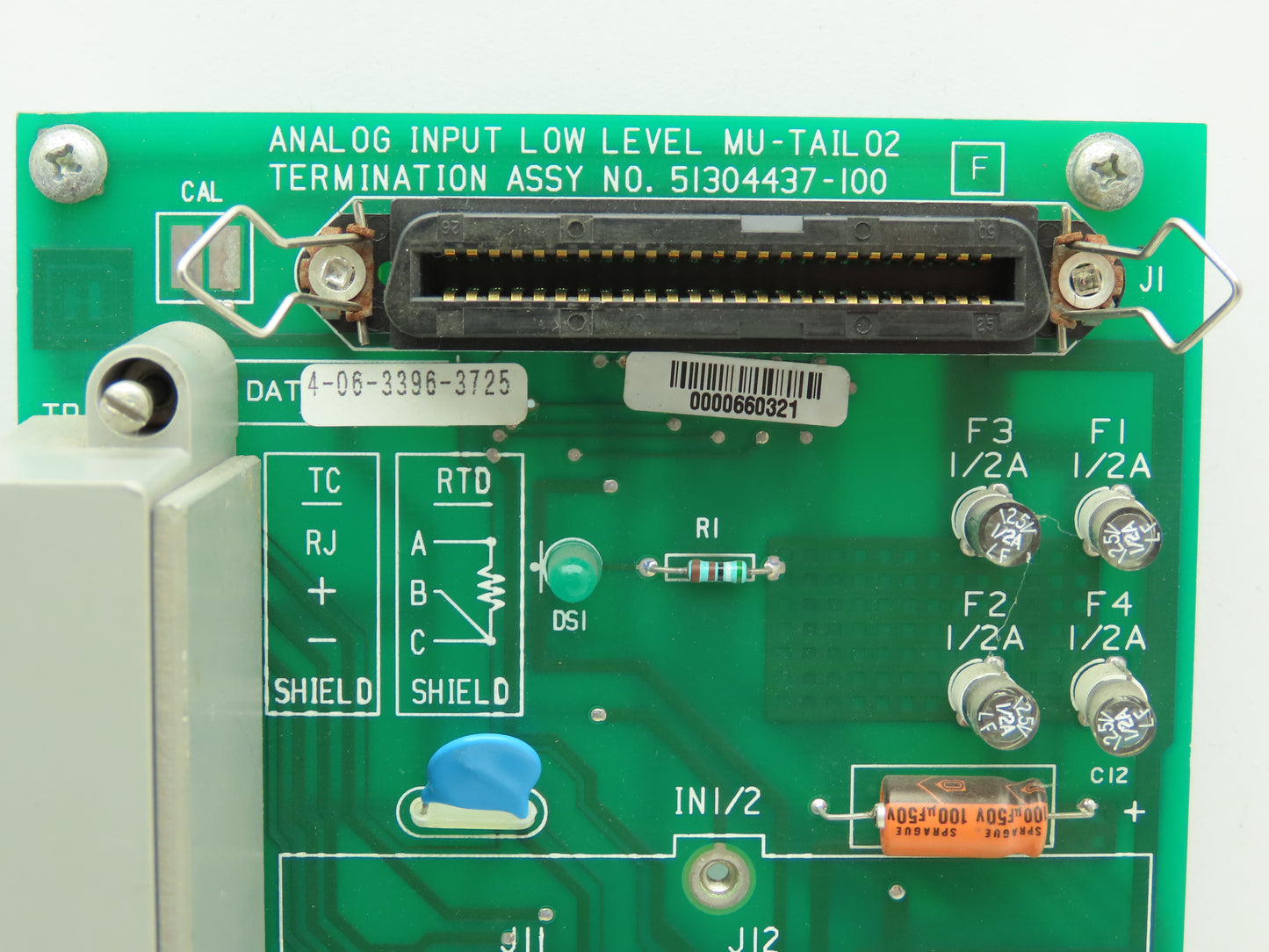 Honeywell 51304437-100 Analog Input Low Level Termination Assembly MU-TAIL02