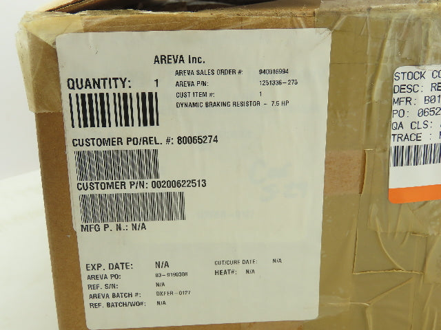 Powerohn G3-PBR4080-LD Dynamic Braking Resistor 240.0 Ohms 7.5HP P10096