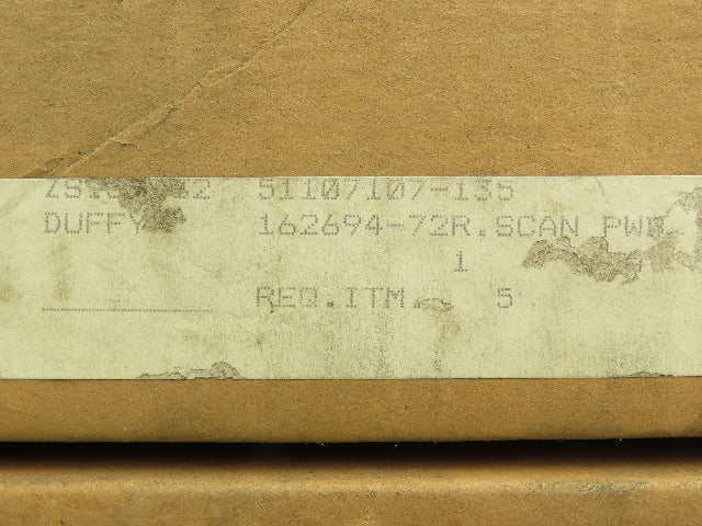 Honeywell 162694-72 Scan Board Circuit Board PLC Rack Card