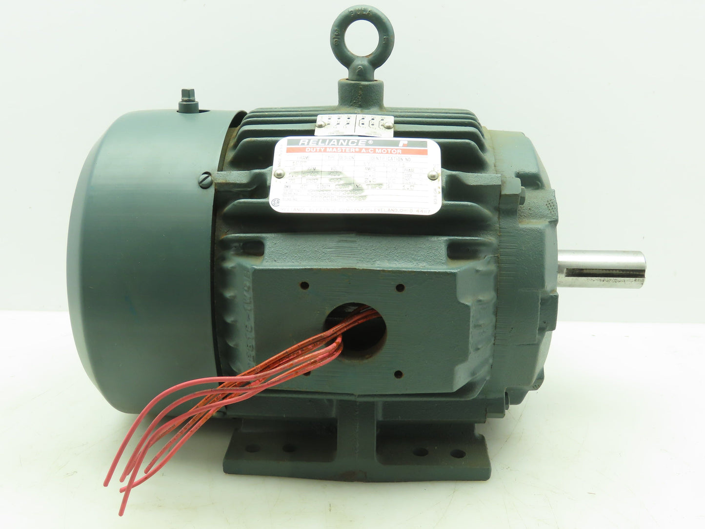 Reliance 1YAB51836A1 Duty Master A-C Electric Motor 1.5HP 1740RPM 460V 3PH 182T