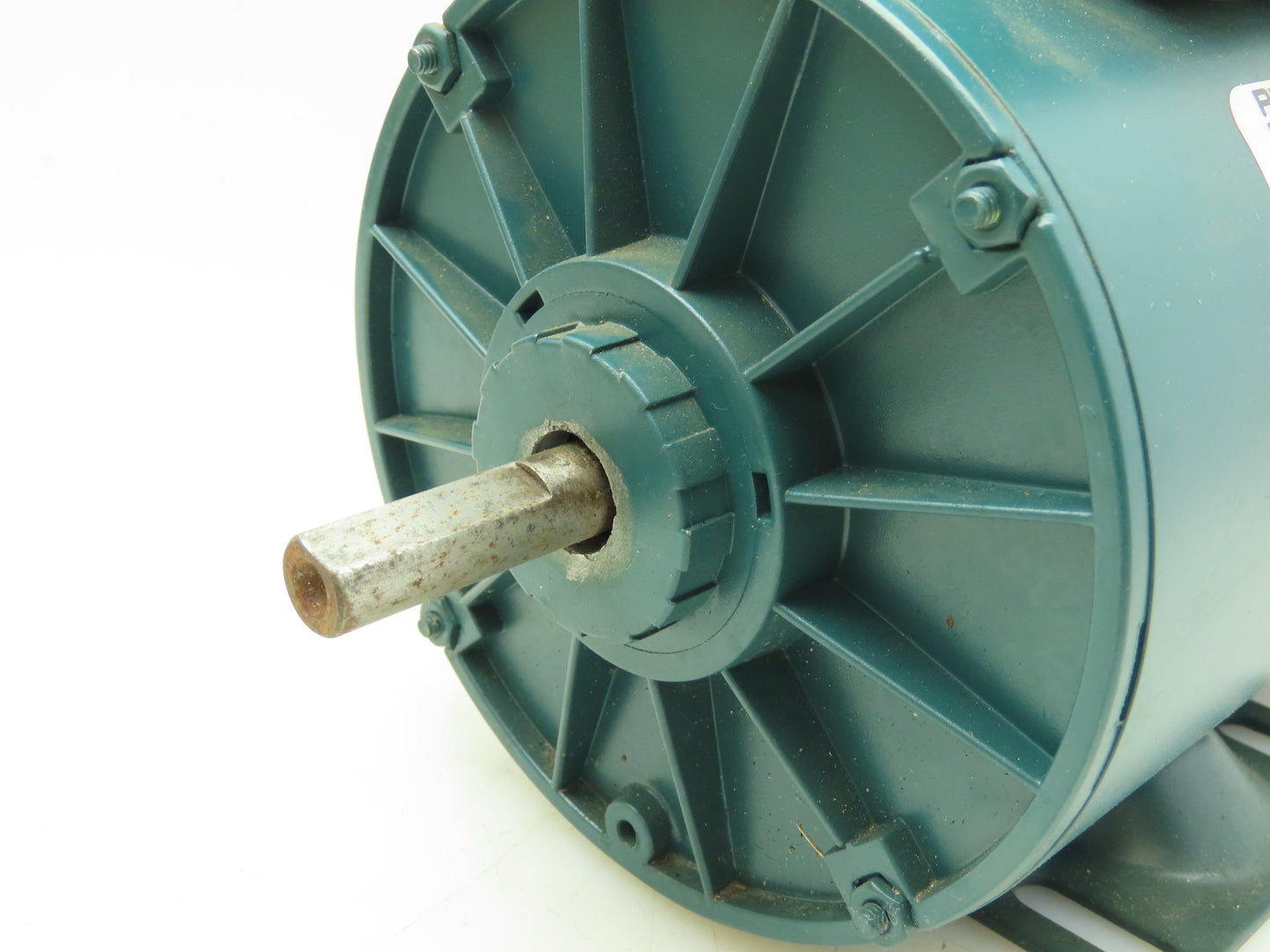 Reliance A81C2131M Electric Motor 1/2HP 3450RPM 575V 3PH 1/2"Shaft ED48 Frame