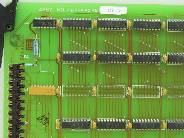Honeywell 4DP7APXPM-133C Memory Board Rev A Rack Card PLC 51390102