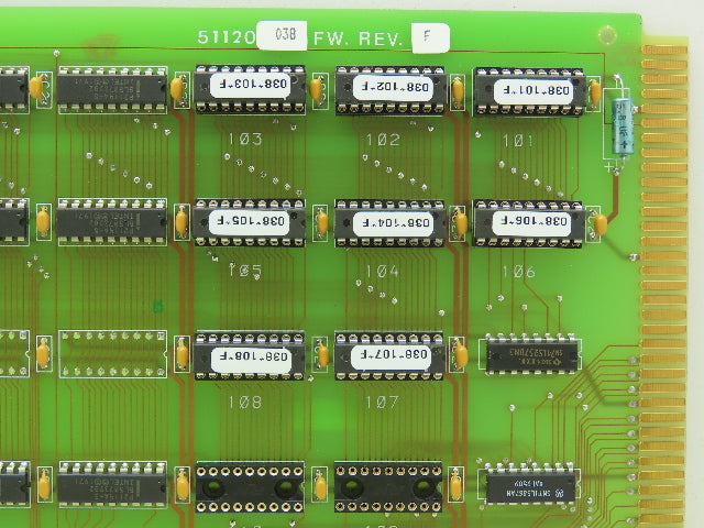 Honeywell 4DP7APXPM-133C Memory Board Rev A Rack Card PLC 51390102
