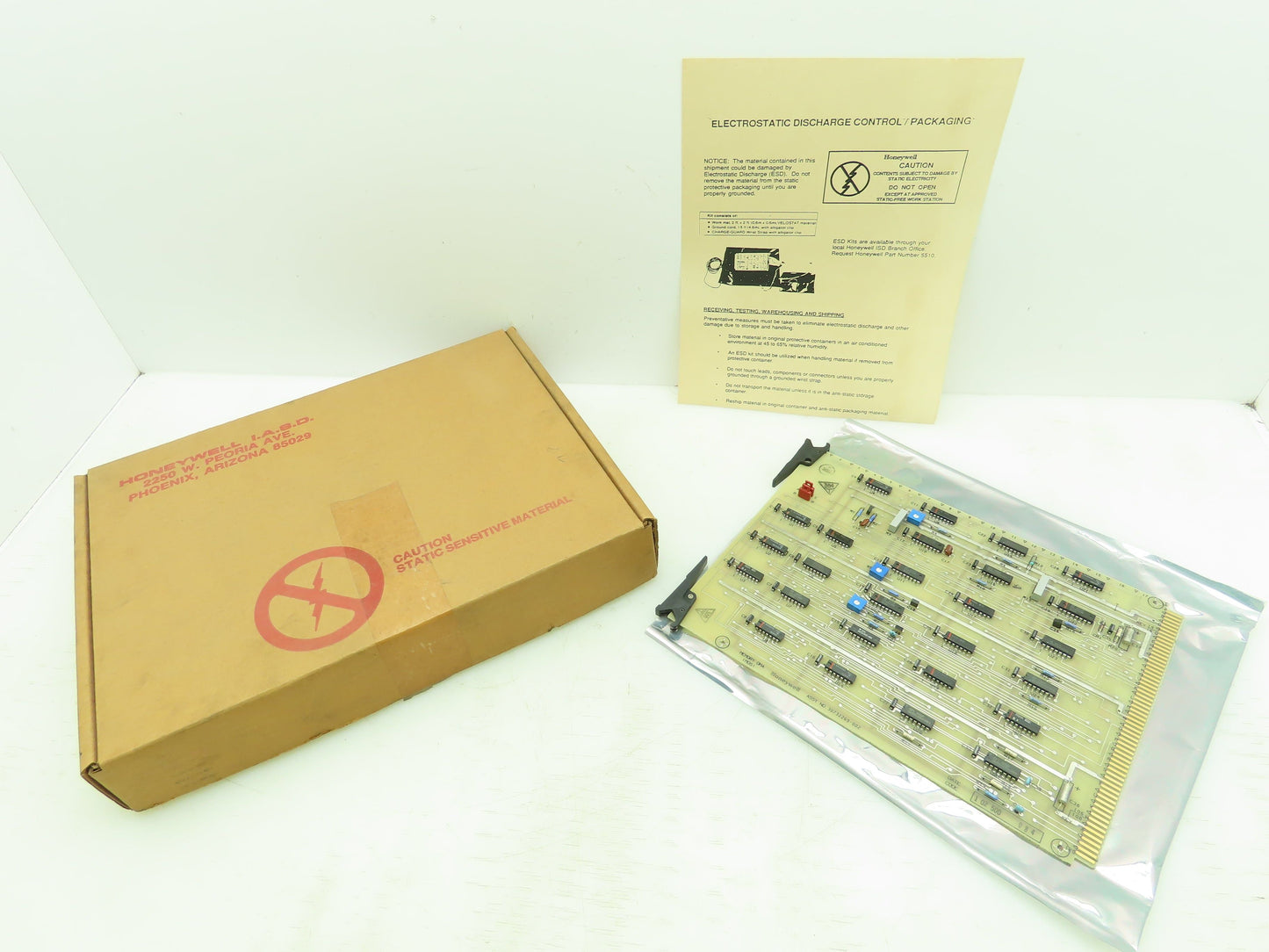 Honeywell 30732269-002 Memory DMA MOS Card Rack PLC