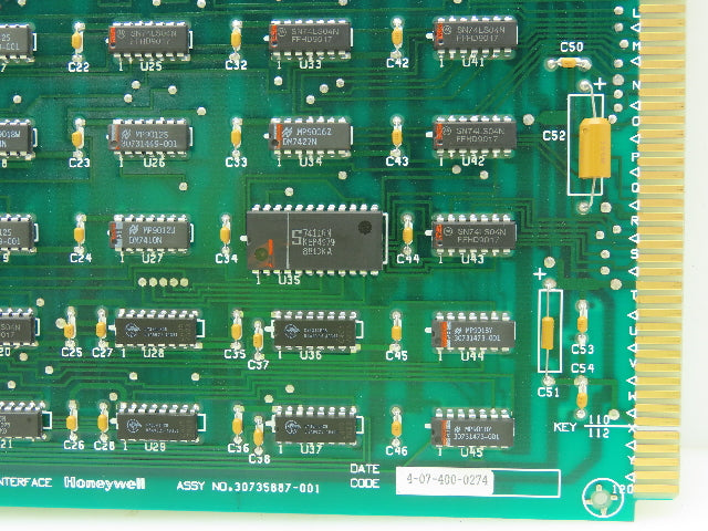Honeywell 30735887-001 Printer Interface Board 30735886-001