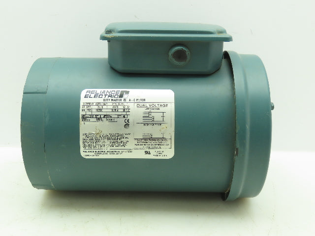Reliance E79Y9004M Duty Master AC Motor 3/4HP 1725RPM 115/230V 1PH FC56P