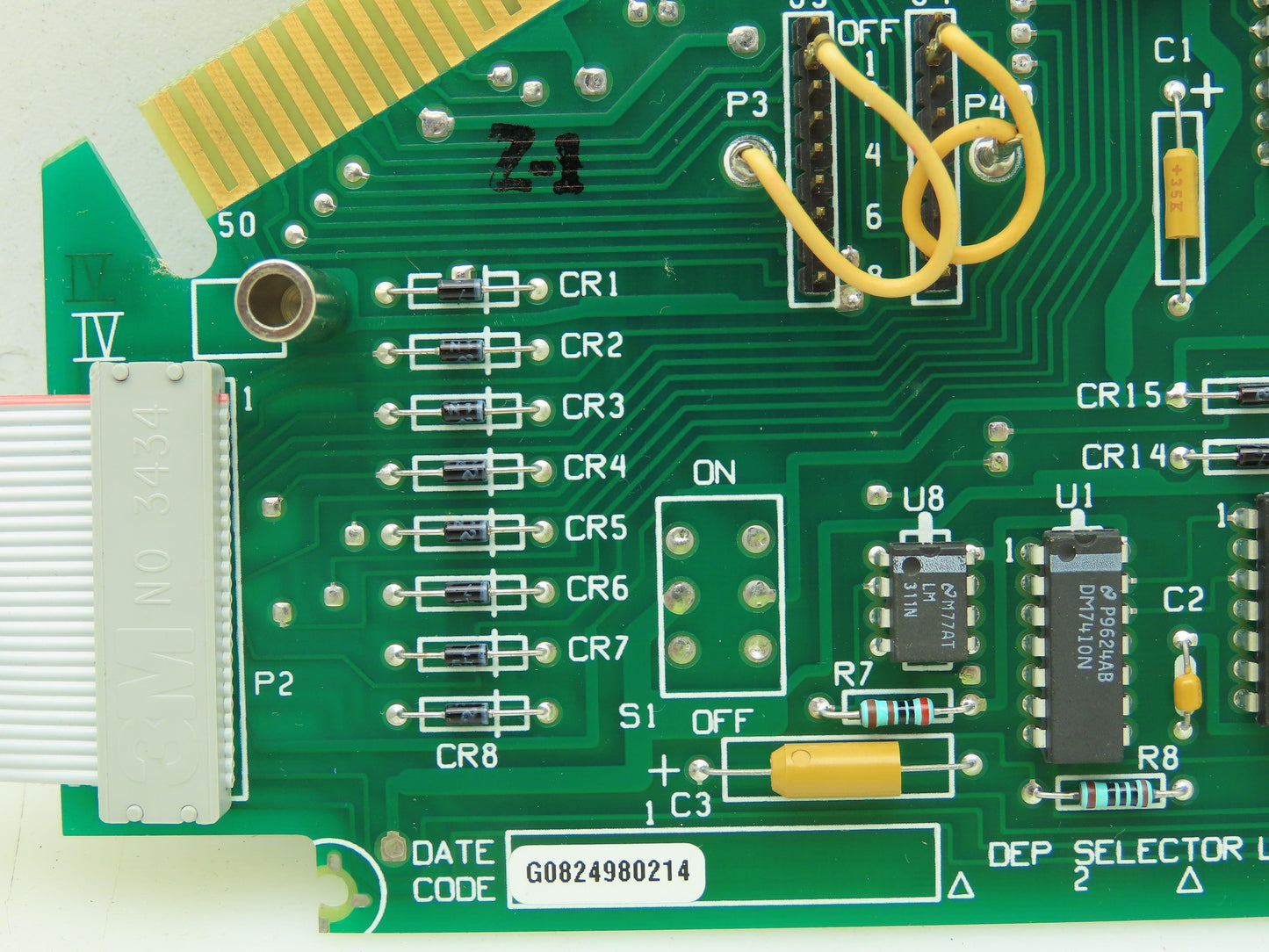 Honeywell 30731804-001 Dep Selector Logic Master Slave Board Circuit PLC Card
