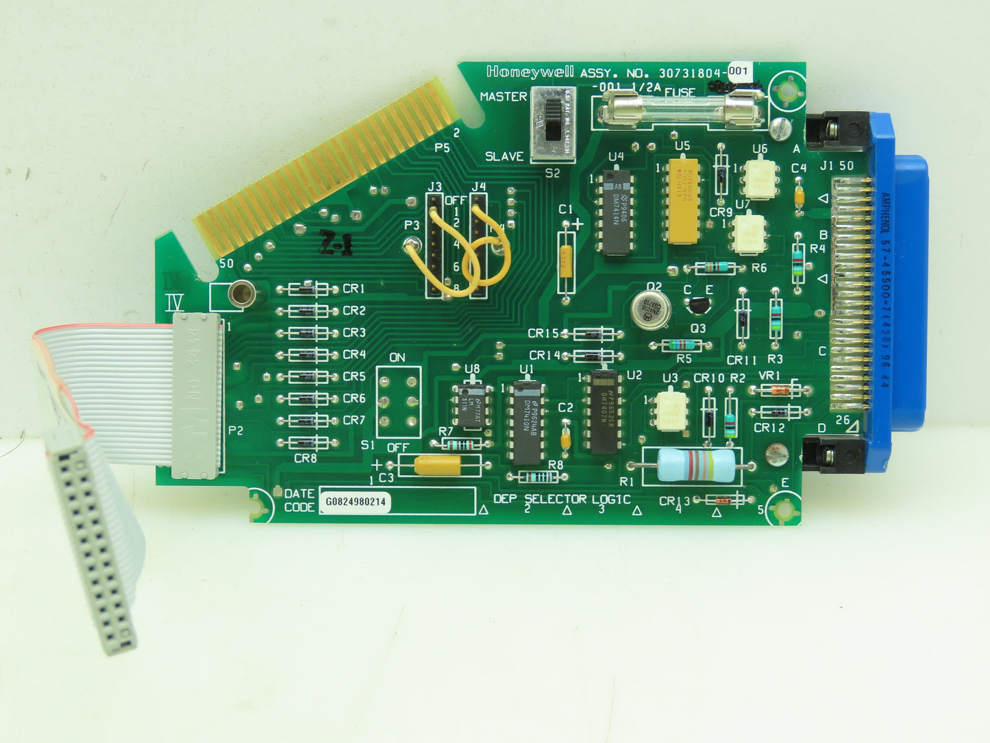 Honeywell 30731804-001 Dep Selector Logic Master Slave Board Circuit PLC Card