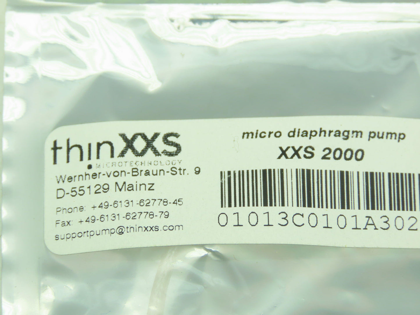 thinXXS XXS-EL20 E Desktop Electronic Control Unit for Micro Diaphragm Pump 6VDC
