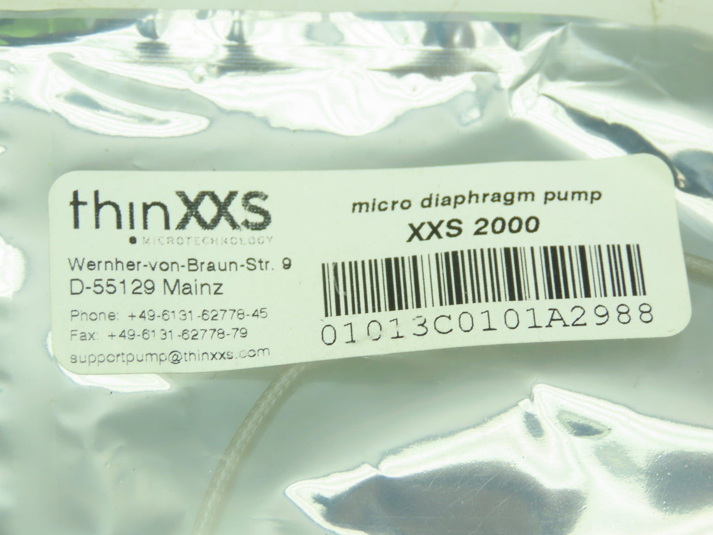 thinXXS XXS-EL20 E Desktop Electronic Control Unit for Micro Diaphragm Pump 6VDC