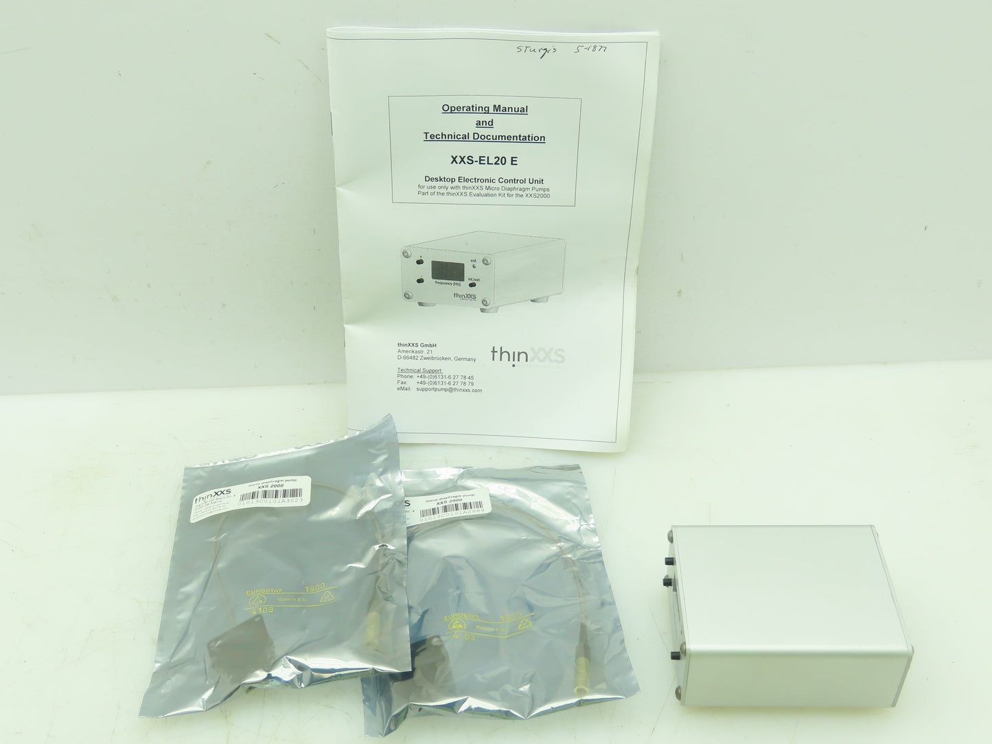 thinXXS XXS-EL20 E Desktop Electronic Control Unit for Micro Diaphragm Pump 6VDC