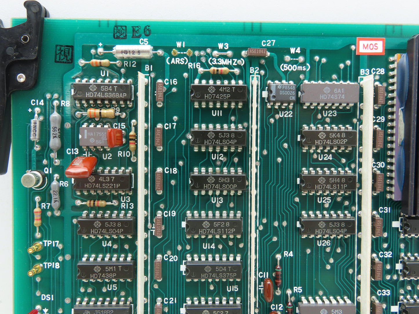 Honeywell 82408217-001 Yamatake MOS MC CPU II Circuit Board Card 82408218