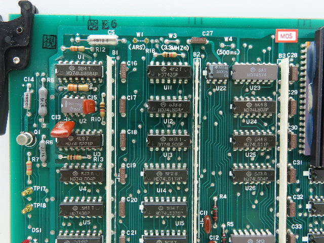 Honeywell 82408217-001 Yamatake MOS MC CPU II Circuit Board Card 82408218