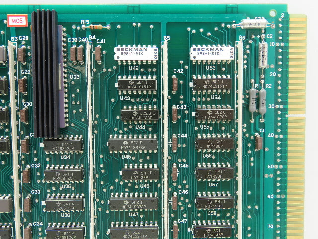 Honeywell 82408217-001 Yamatake MOS MC CPU II Circuit Board Card 82408218