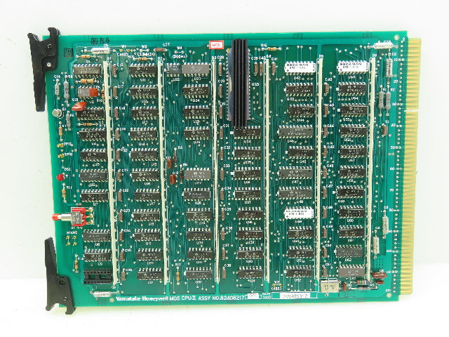 Honeywell 82408217-001 Yamatake MOS MC CPU II Circuit Board Card 82408218