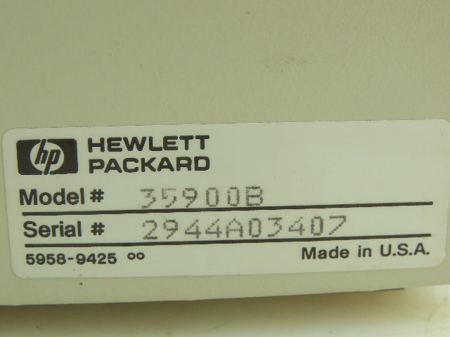 Hewlett Packard 35900B HP Dual Channel Interface Module
