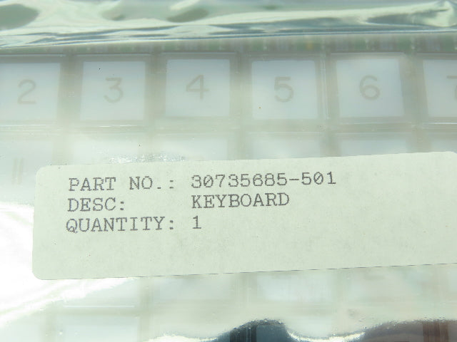 Honeywell 30735685-501 Micro Switch Key Pad Board PLC Controller