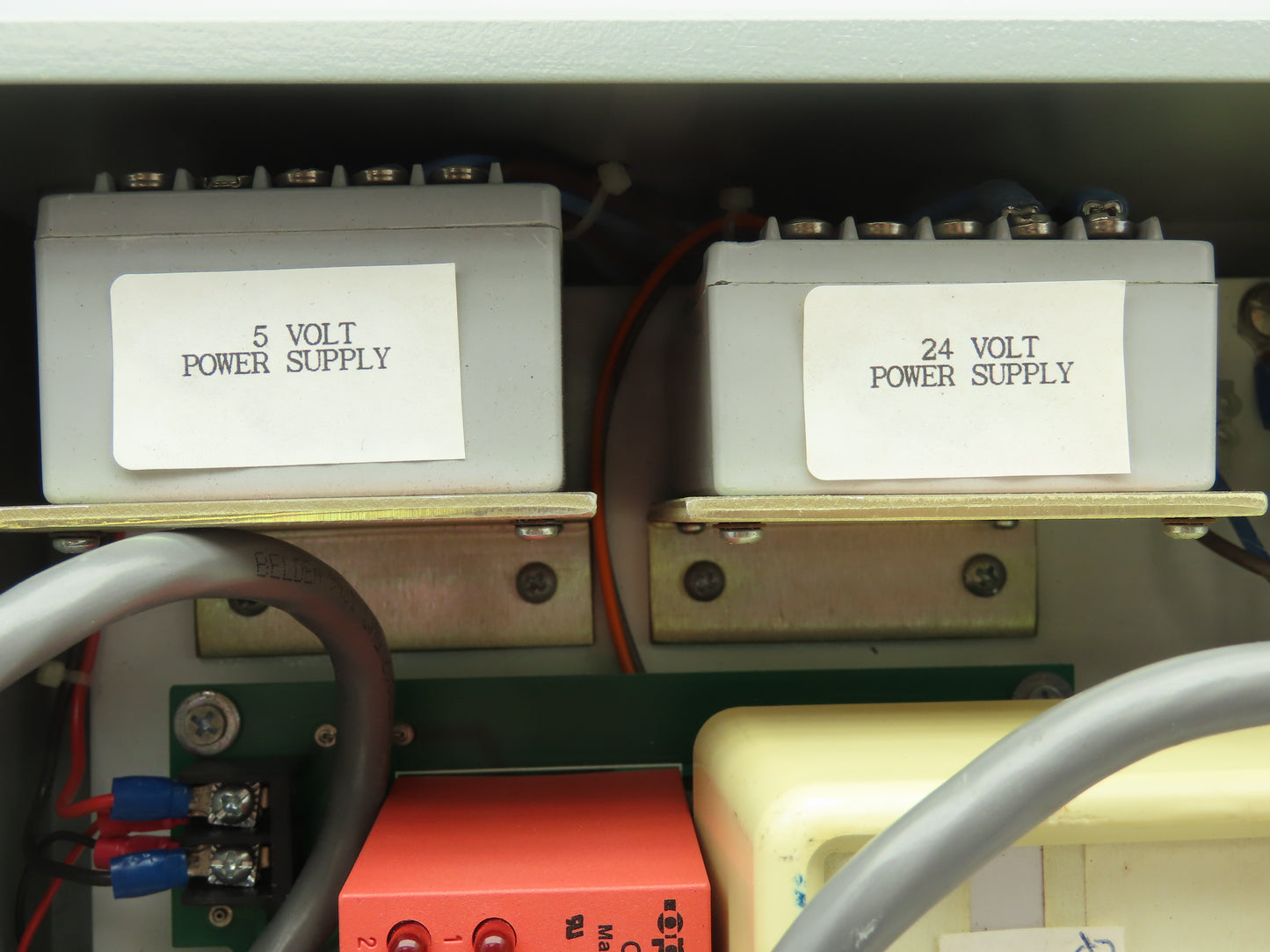 Hoffman 12X10X5" Enclosure Setup W/ Opto 22 Circuit Board 8 Relay Controller