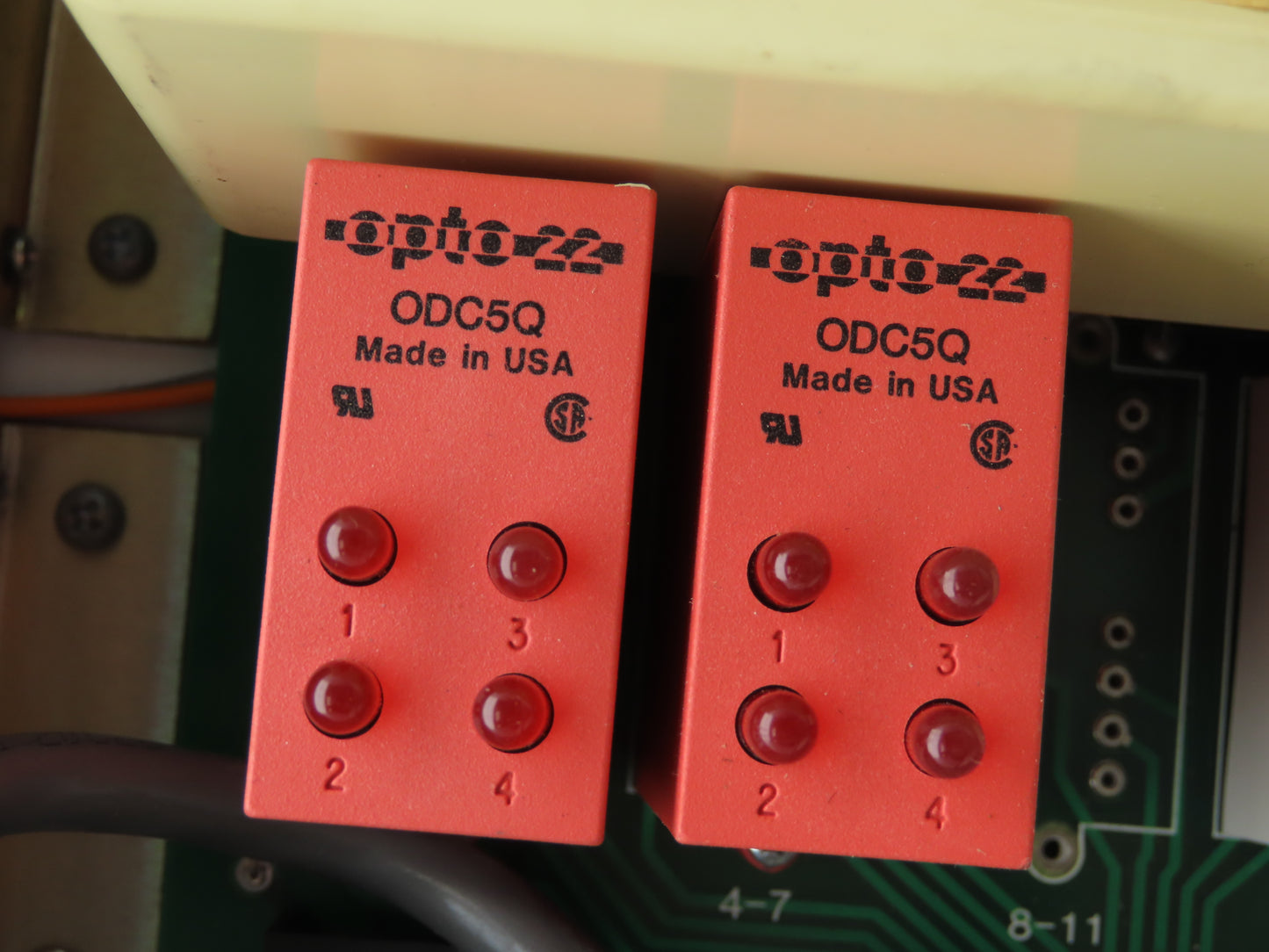 Hoffman 12X10X5" Enclosure Setup W/ Opto 22 Circuit Board 8 Relay Controller