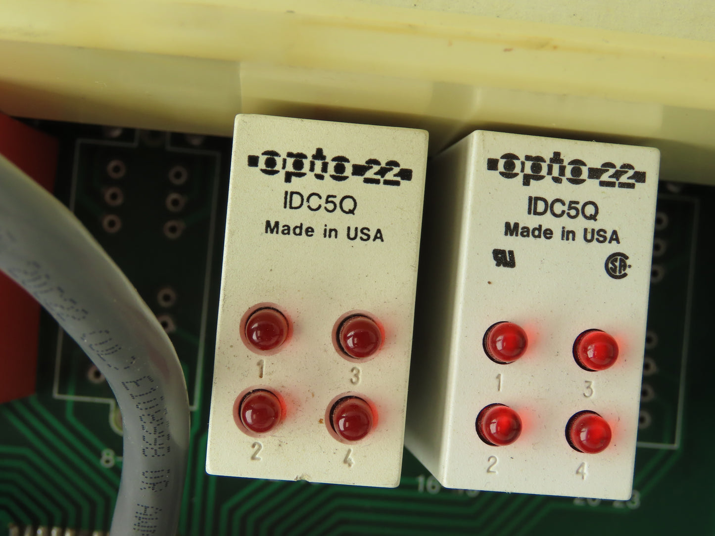 Hoffman 12X10X5" Enclosure Setup W/ Opto 22 Circuit Board 8 Relay Controller