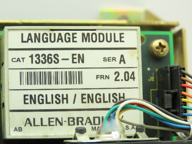 Allen Bradley 1336S-BRF07-AN-EN3 Adjustable AC Drive VFD 1.3 KVA 3Ph 460V
