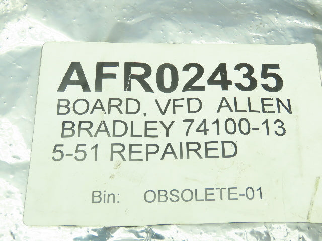 Allen Bradley 74100-135-51 Rev E VFD Circuit Board PLC Control Panel