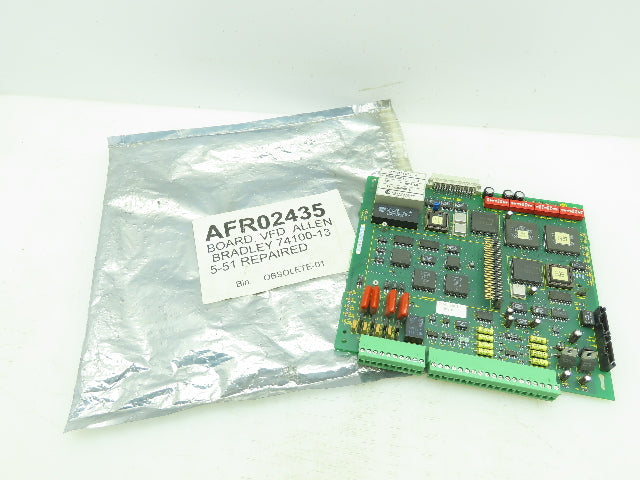 Allen Bradley 74100-135-51 Rev E VFD Circuit Board PLC Control Panel