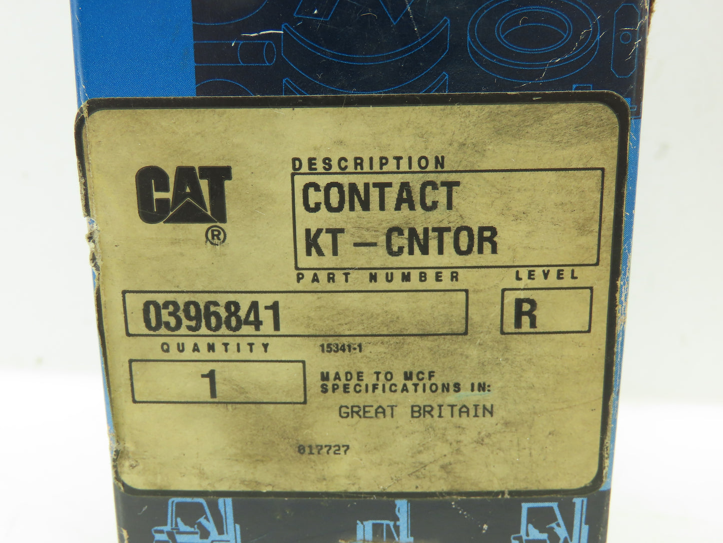 Caterpillar 0396841 Mitsubishi Contact Plate Kit A/F 4090 B089 Cat Forklift