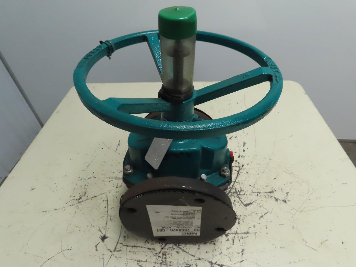 TRU-TECH 4AAAJ-CA-M-2 TRU-FLOW Rubber Diaphragm Manual Valve 4" Flanged 150 PSI