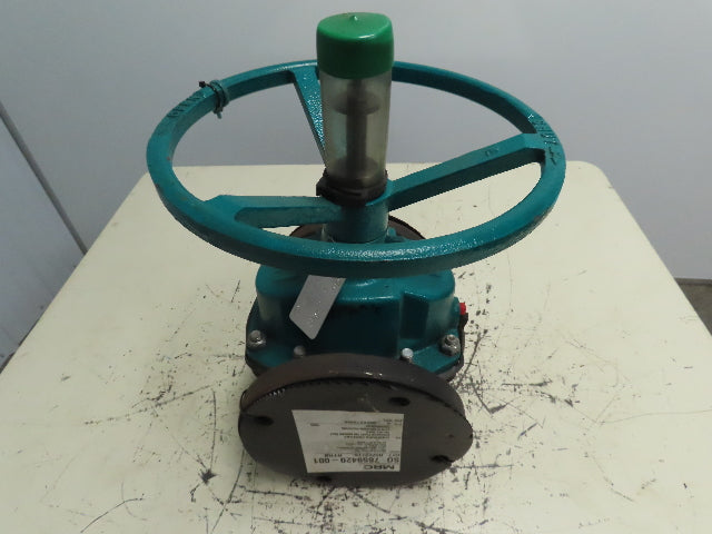 TRU-TECH 4AAAJ-CA-M-2 TRU-FLOW Rubber Diaphragm Manual Valve 4" Flanged 150 PSI