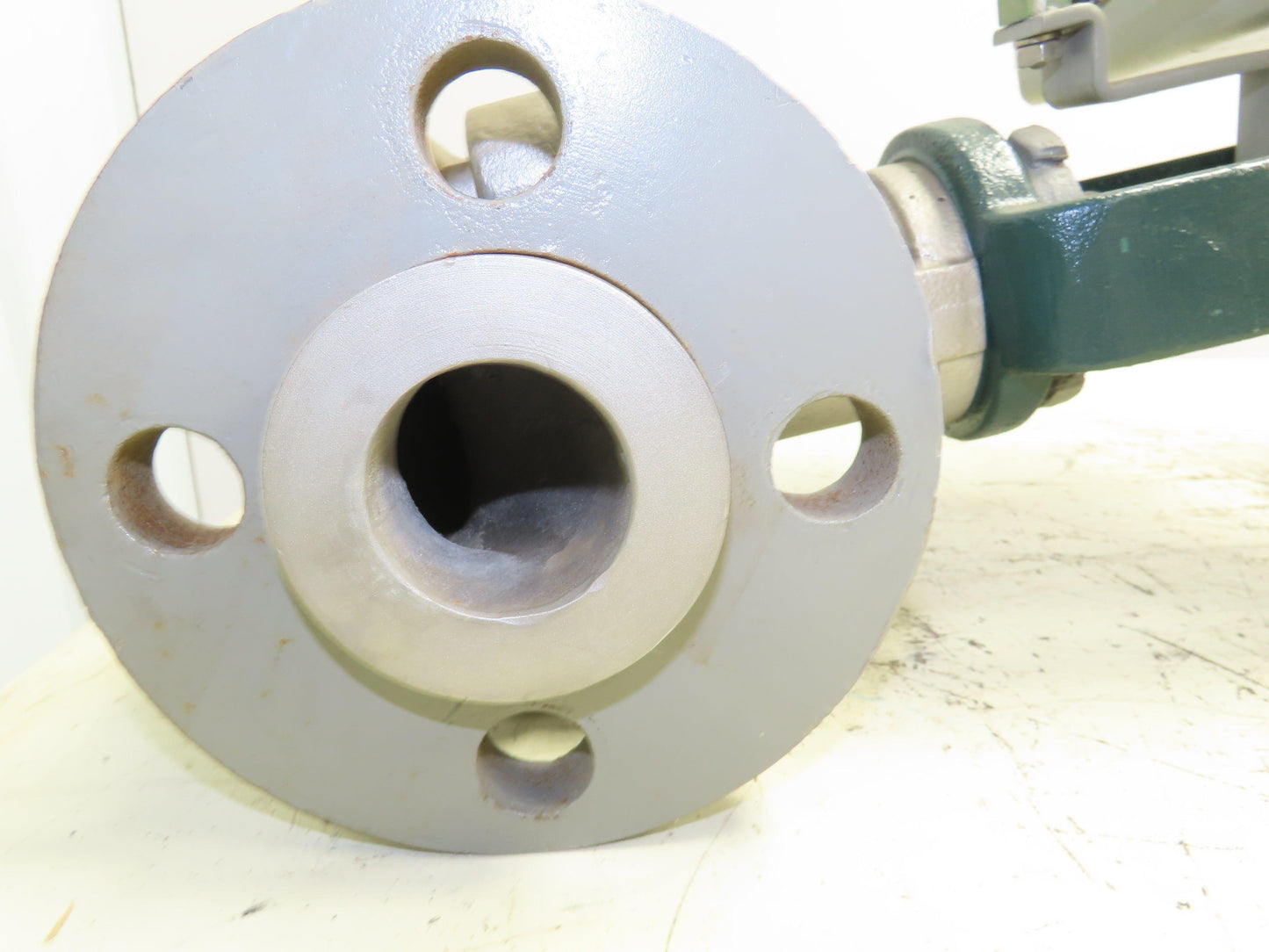 Mueller 1350-02 Diaphragm Actuator Control Valve 1-1/2" Flanged w/ Positioner