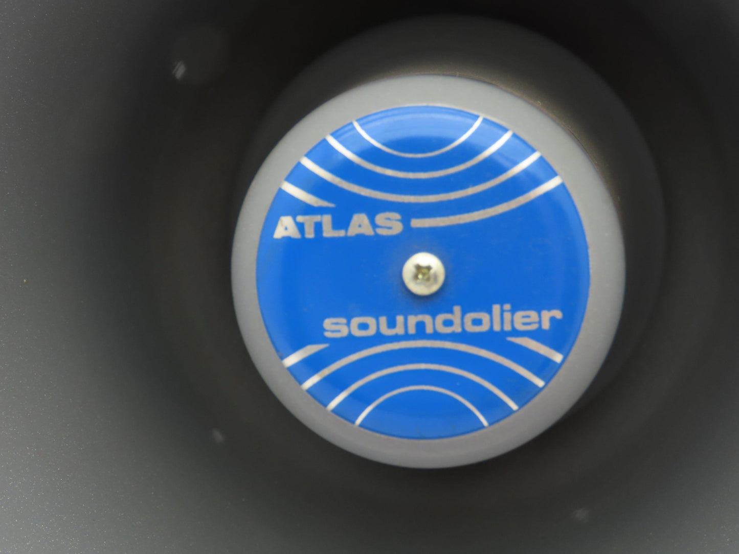 Atlas Soundolier Intercom PA Loudspeaker Paging Horn 10" Gray Aluminum