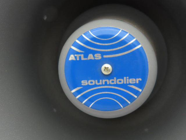 Atlas Soundolier Intercom PA Loudspeaker Paging Horn 10" Gray Aluminum