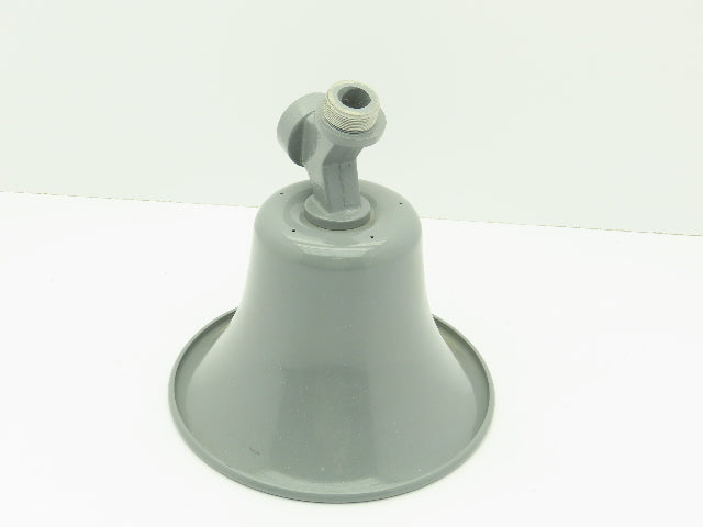 Atlas Soundolier Intercom PA Loudspeaker Paging Horn 10" Gray Aluminum