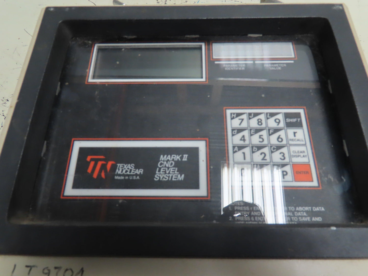 Texas Nuclear Mark II CDN Level System Transmitter Display