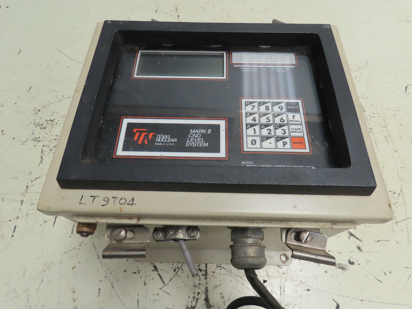 Texas Nuclear Mark II CDN Level System Transmitter Display