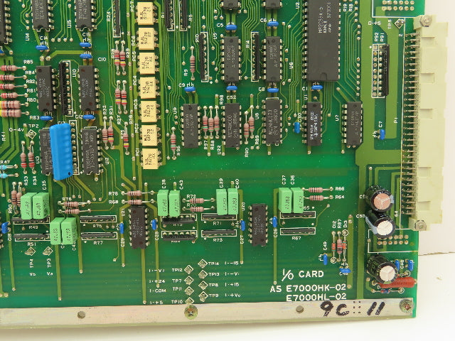 Yokogawa AS E7000HK-02 I/O Card E7000HT Slot Card Rack PLC 34 Inputs