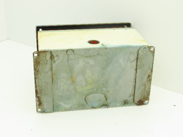 Allen Bradley Push Button Enclosure NEMA 4 13 9.5x6x5" 3 Spring Return