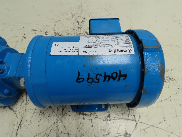 Sew-Eurodrive RF27AM56 In-Line Gear Reducer 11.86:1 Ratio w/Elec Motor 3/4HP 3PH