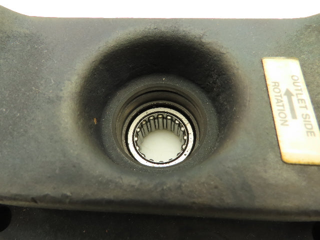 Vickers 942241 Valve Plate / Rear Cover For Rotary Piston Hydraulic Pump PVB20