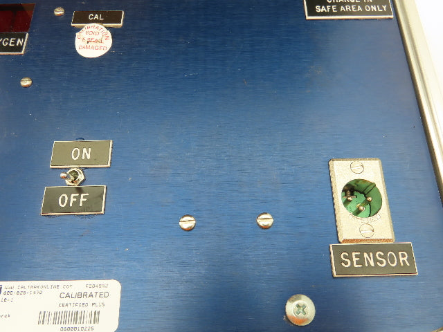 Ntron 910-CP-IS-O Oxygen Sensor Kit Transcat 6-TW2AE-18-1