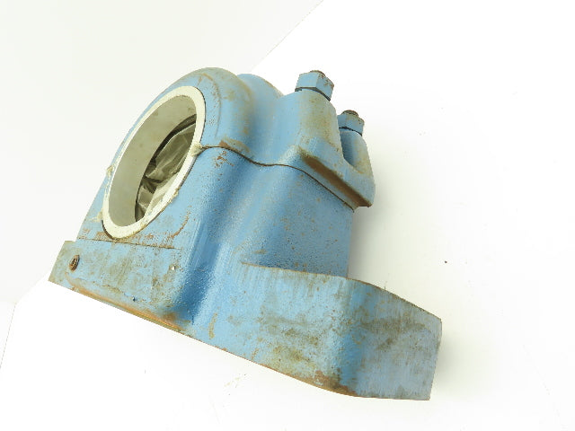 SKF SAF220 Split Pillow Block Bearing Housing 4-Bolt Base 3-13/16" LER Ring Seal