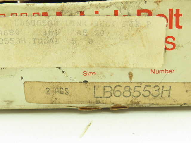 Link-Belt LB6855-3H Bearing Ring Seal 3-7/16" ID Lot of 2