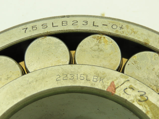 Link-Belt 22315LBKW33C3 Tapered Spherical Roller Bearing 3" Bore