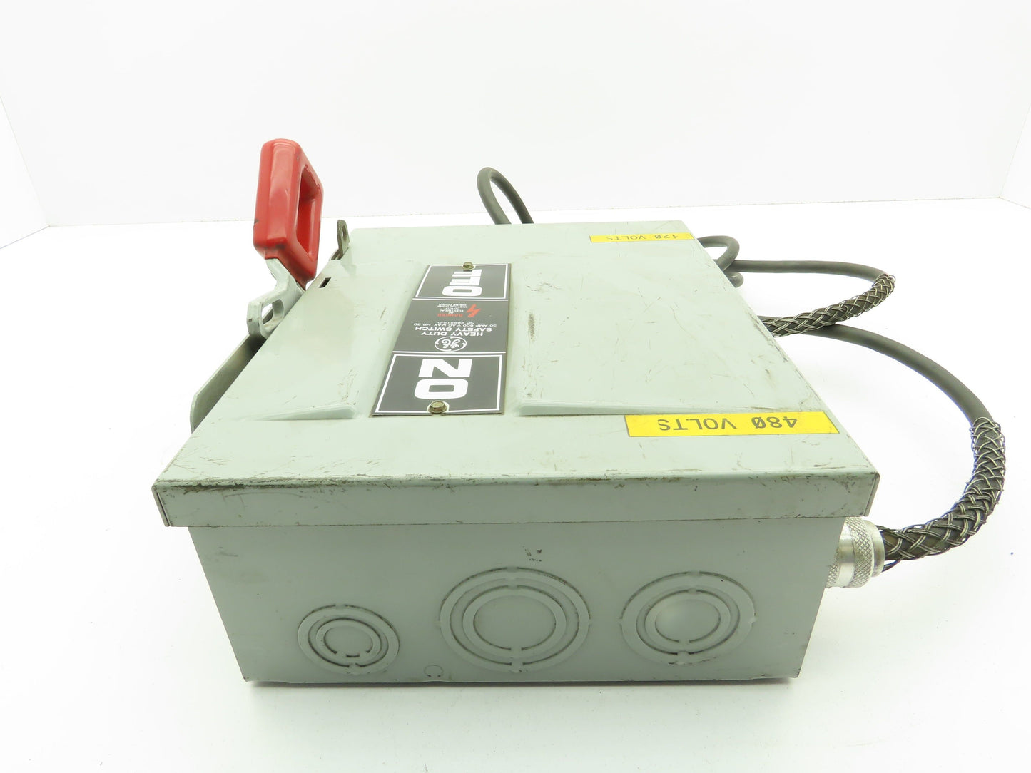 General Electric Non Fused Disconnect W/ Square D Control Transformer 0.075KVA