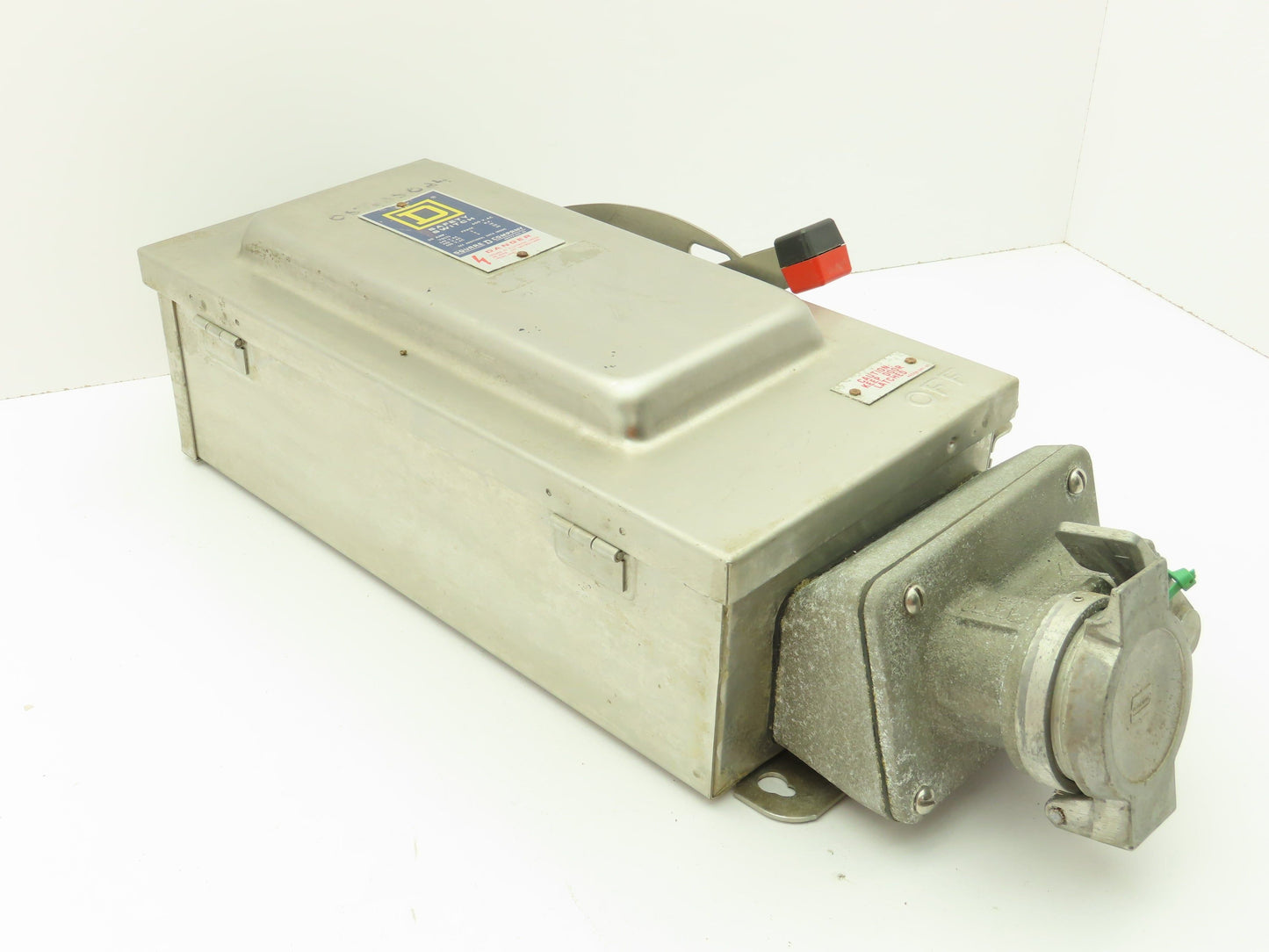 Square D HU361DSWC Safety Disconnect Switch 30 Amp 600V 3 Pole Crouse Hinds SS